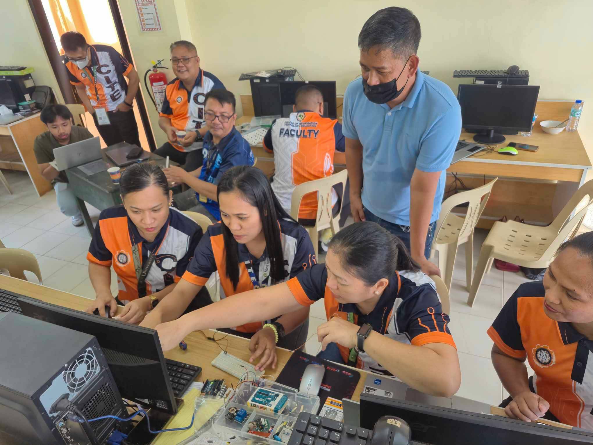 Conducts Robotics Training at Nueva Vizcaya State University image 7