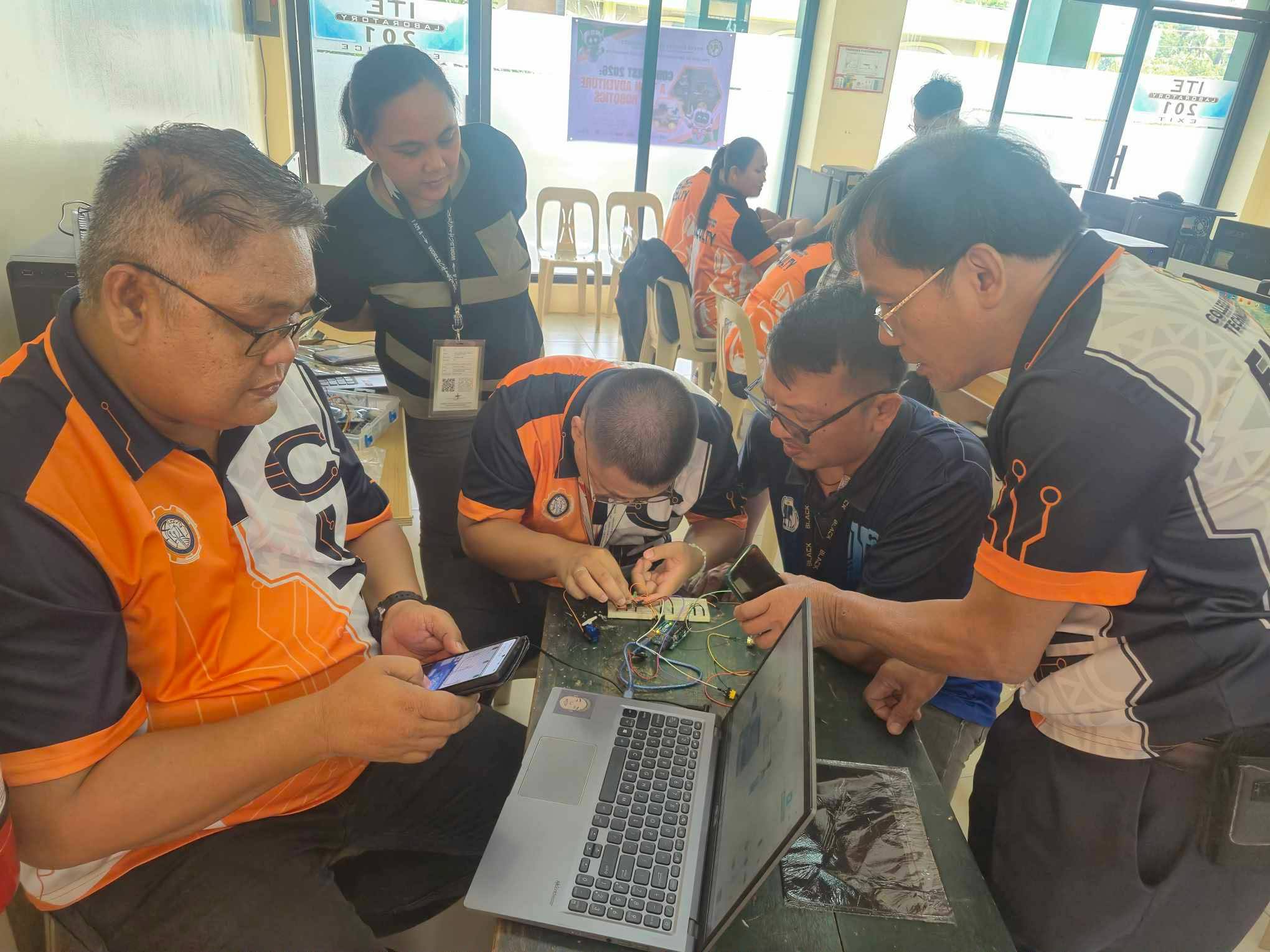 Conducts Robotics Training at Nueva Vizcaya State University image 5