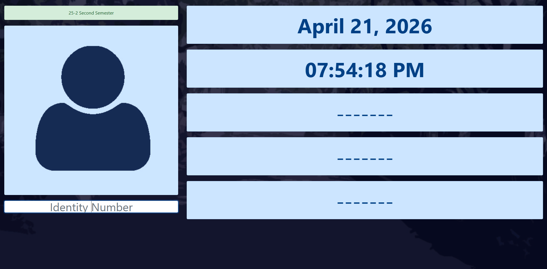 Attendance Monitoring System